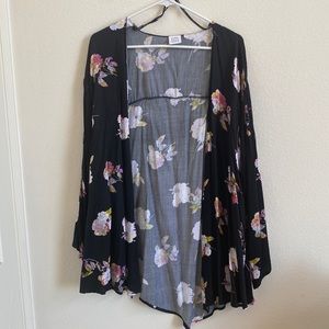 Somedays Lovin Kimono Shawl with Fringe